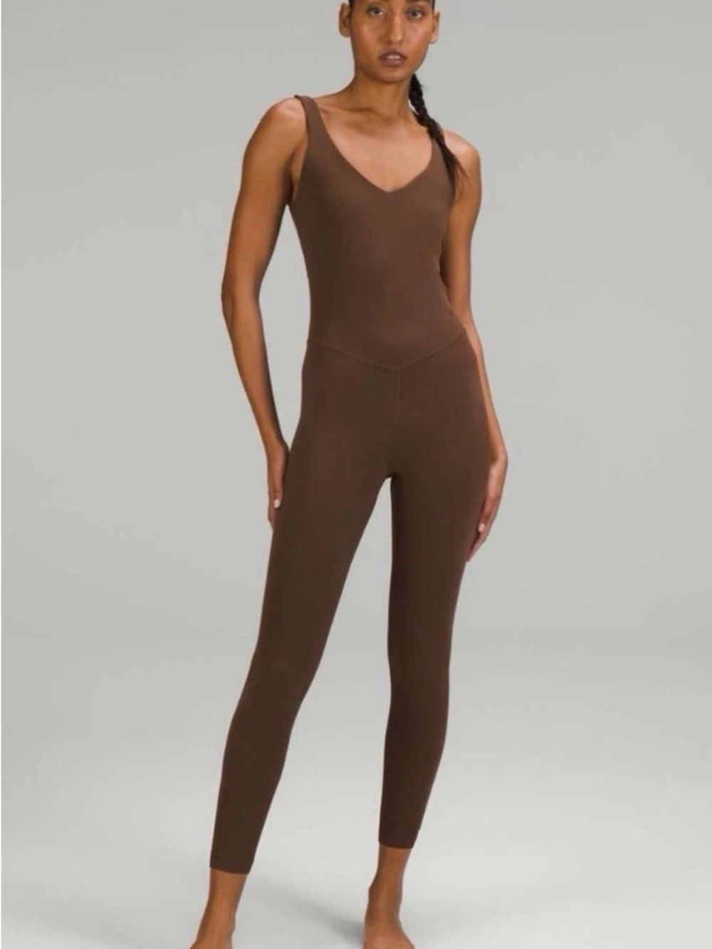 lululemon athletica Brown Sculpting Unitard